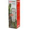Термос Starwind 20-1000 серебристый/красный