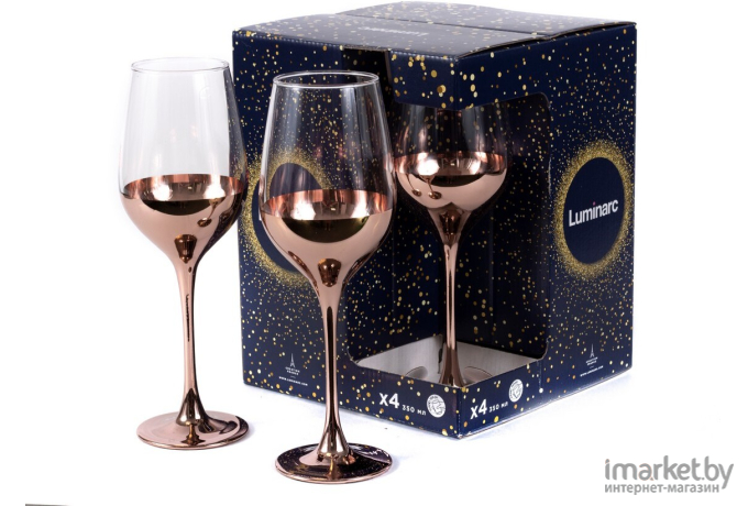 Набор бокалов для вина Luminarc Electrical copper O0081