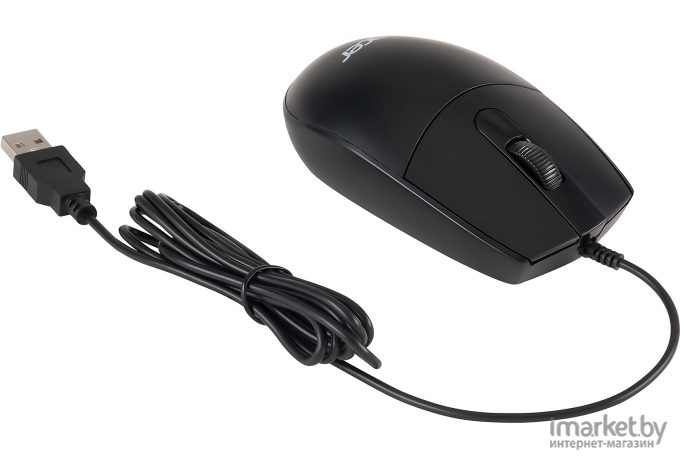 Комплект клавиатура и мышь Acer OMW141 черный (ZL.MCEEE.01M)