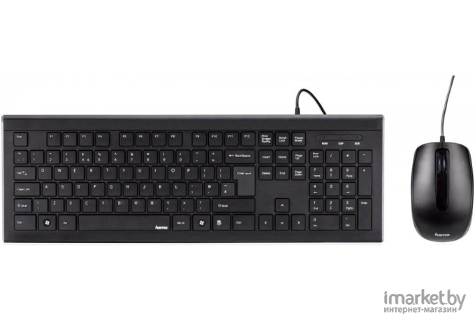 Комплект клавиатура и мышь Hama Cortino (R1134958)