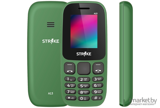 Мобильный телефон Strike A13 Green (23456)