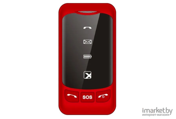 Мобильный телефон TeXet TM-B419 красный (24289)