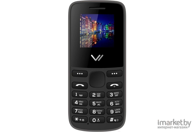 Мобильный телефон Vertex M115 Black (23451)