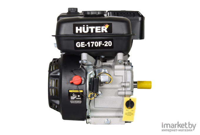 Бензиновый двигатель Huter GE-170F-20 (70/15/2)