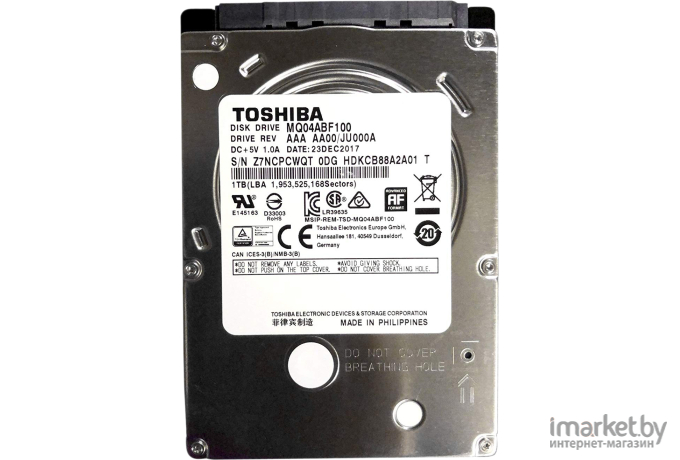 Жесткий диск Toshiba MQ 1TB (MQ04ABF100)
