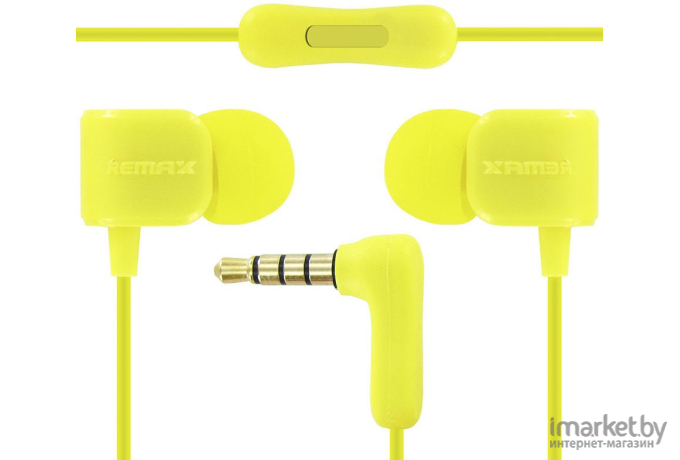 Наушники Remax RM-502 Yellow