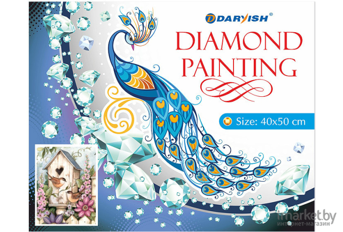 Алмазная живопись Darvish Скворечник (DV-12413-48)