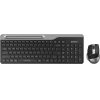 Клавиатура + мышь A4Tech Fstyler FB2535C черный/серый