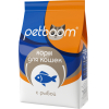 Корм для кошек Жабинковский комбикормовый завод PetBoom для взрослых кошек с рыбой 10 кг