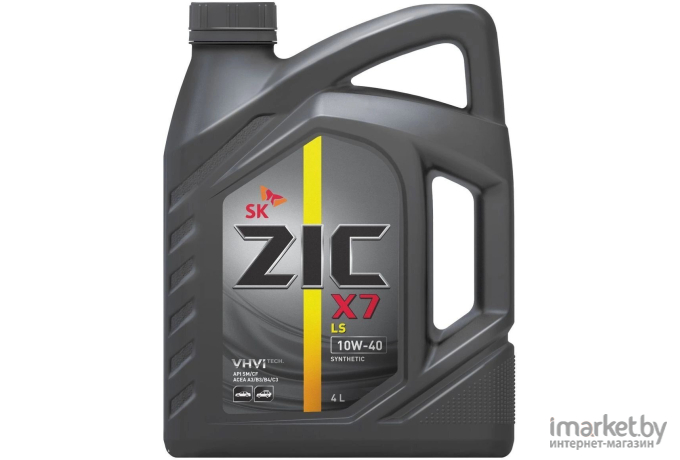 Моторное масло ZIC X7 LS 10W40 4л (162620)