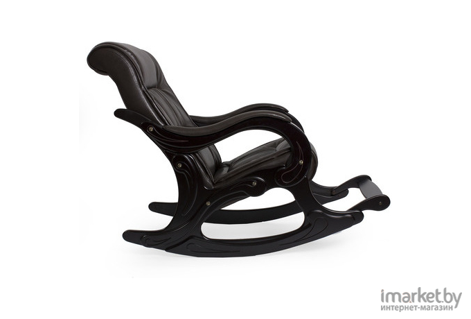 Кресло-качалка Мебель Импэкс Модель 77 венге/кожзам Vegas Lite Amber