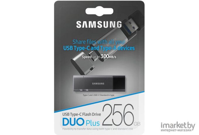 Накопитель USB-Flash (флешка) Samsung 256Gb USB3.1 Type-C (MUF-256DA/APC)