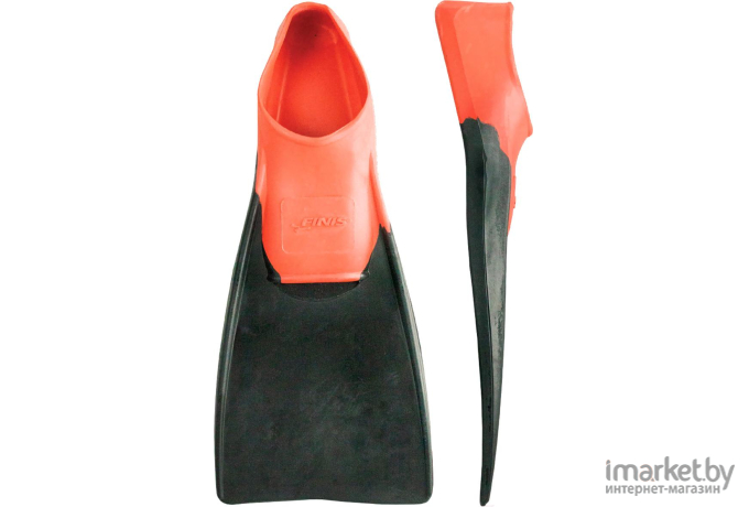 Ласты Finis Long Floating Fins 3-5 S euro 35-37 Red/Black (1.05.037.04)