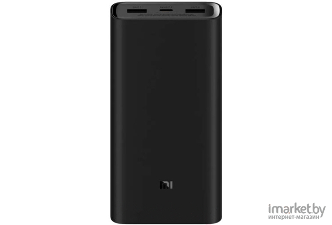 Внешний аккумулятор Xiaomi Mi 50w Power Bank 20000mAh черный (PB2050SZM)