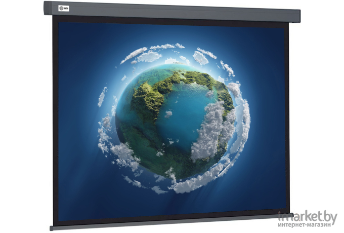 Проекционный экран Cactus 187x332см Wallscreen CS-PSW-187X332-SG серый