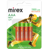 Аккумулятор Mirex NiMH AAA 1100мАч блистер 4 шт (23702-HR03-11-E4)