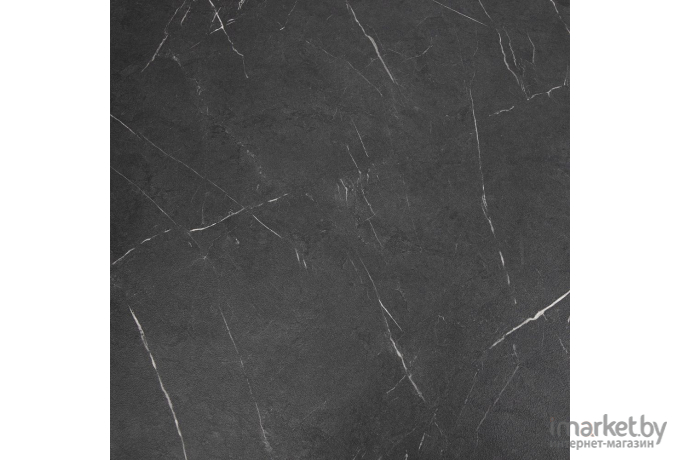 Стол обеденный Аврора Дрезден 1300-1615х800 камень черный/черный