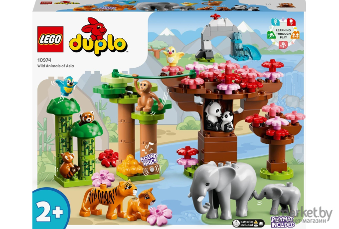 Конструктор Lego Duplo Town Wild Animals of Asia (10974)