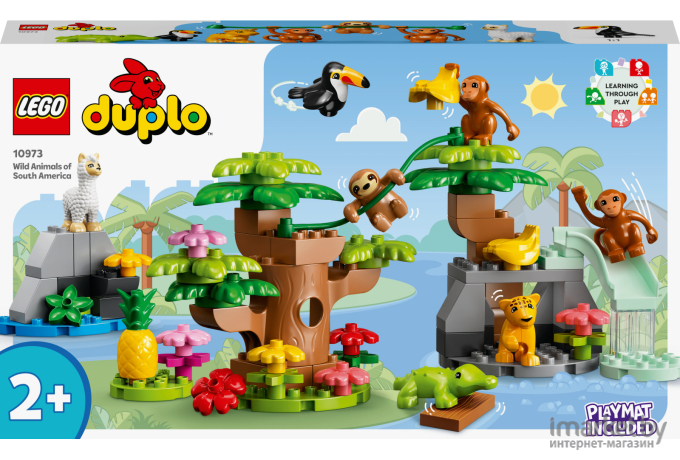 Конструктор Lego Duplo Town Wild Animals of South America (10973)