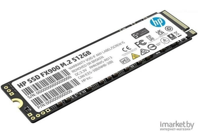 Жесткий диск (накопитель) HP SSD M.2 512Gb FX900 Series (57S52AA)