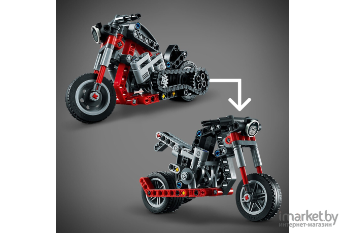 Конструктор Lego Technic Мотоцикл (42132)