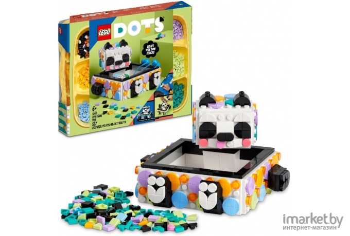 Конструктор Lego Dots Ящик Милая панда (41959)
