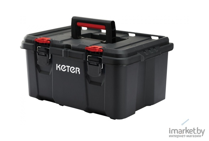 Ящик для инструментов Keter StackNRoll Tool Box черный/красный (251492)