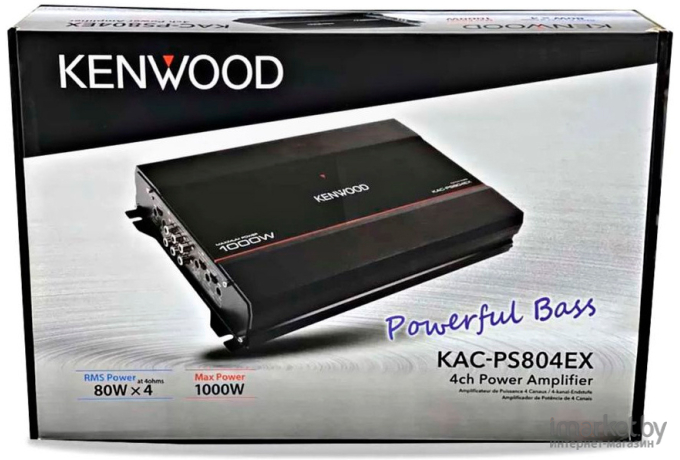 Усилитель автомобильный Kenwood KAC-PS804EX
