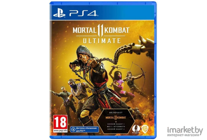 Игра для приставки Playstation Sony PS4 Mortal Kombat 11 Ultimate RU Subtitles (5051892230377)