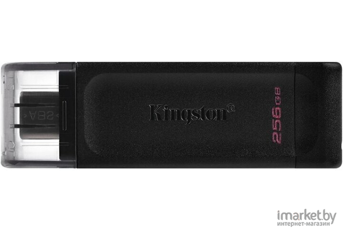 Usb flash накопитель Kingston Data Traveler 256Gb 70 Type-C DT70/256GB черный