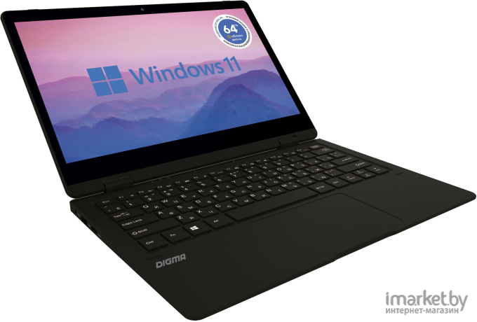 Ноутбук Digma EVE 11 C421Y черный (NCN114BXW01)