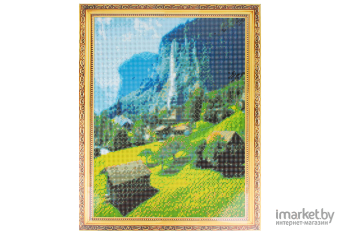 Алмазная живопись Darvish Деревня в горах DV-12413-84
