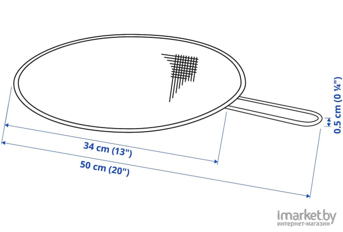 Брызгозащитная крышка Ikea Клокрен 404.491.68