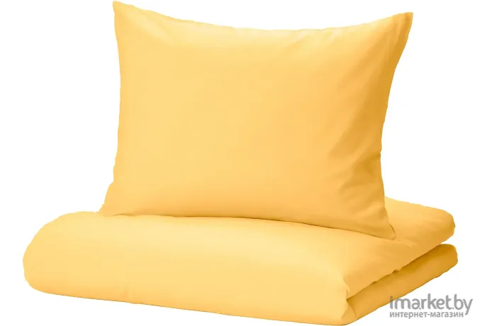Постельное белье Ikea Нэттсвармаре желтый (805.293.04)