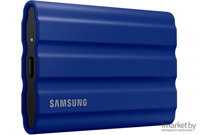 Внешний SSD Samsung T7 Shield 1TB синий (MU-PE1T0R/WW)