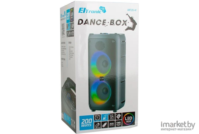 Портативная акустика Eltronic 20-41 Dance Box 200