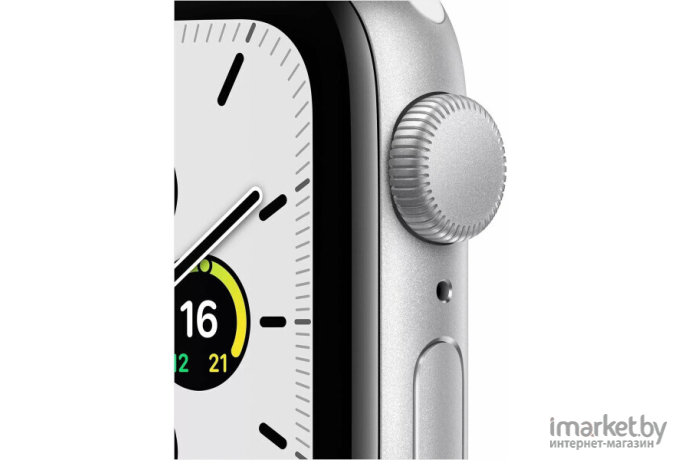 Смарт-часы Apple Watch SE2 40mm silver Al case White Sport Band M/L A2722 (MNTC3LL/A)