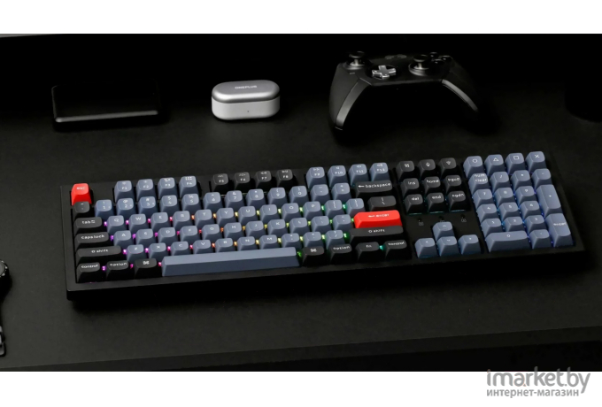 Беспроводная клавиатура Keychron K10 Pro Grey (RGB, Hot-Swap, Keychron K pro Brown Switch, RU)