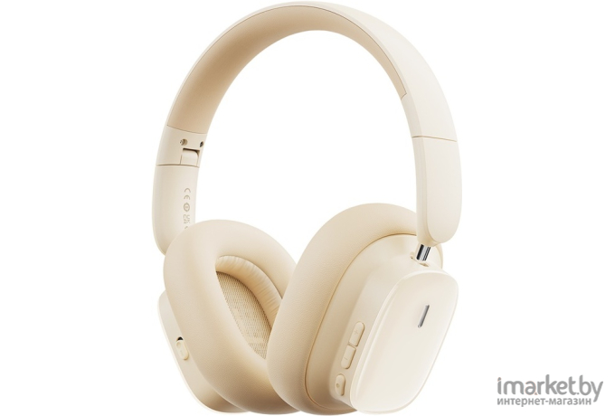 Наушники Baseus Bowie H1i Noise-Cancellation Wireless Headphones Stellar White (A00050402223-00)