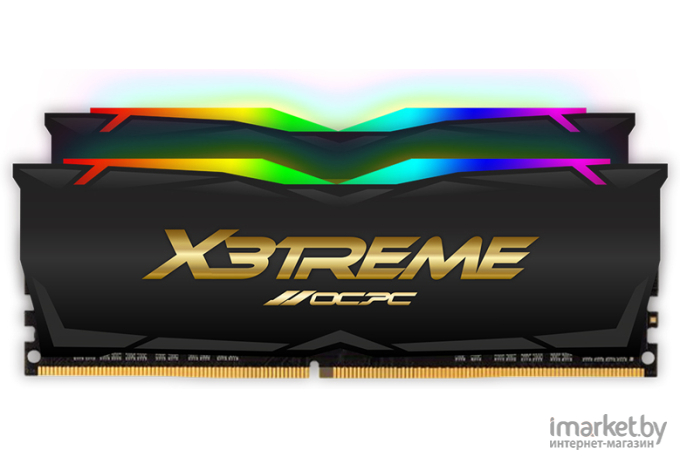 Оперативная память OCPC X3 RGB Black Label 2x32GB DDR4 3600 (MMX3A2K64GD436C18BL)