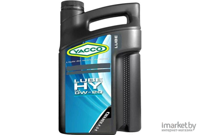 Моторное масло Yacco 0W20 Lube HY 4л