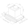 Кухонная вытяжка Elica BOX IN PLUS IXGL/A/90