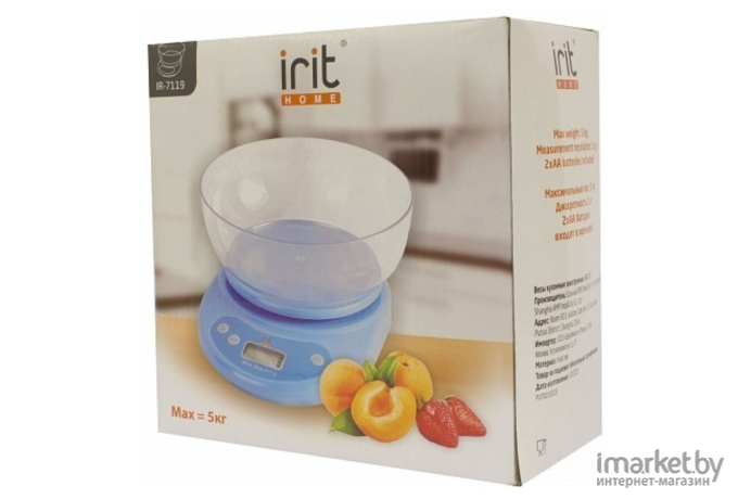 Кухонные весы IRIT IR-7119