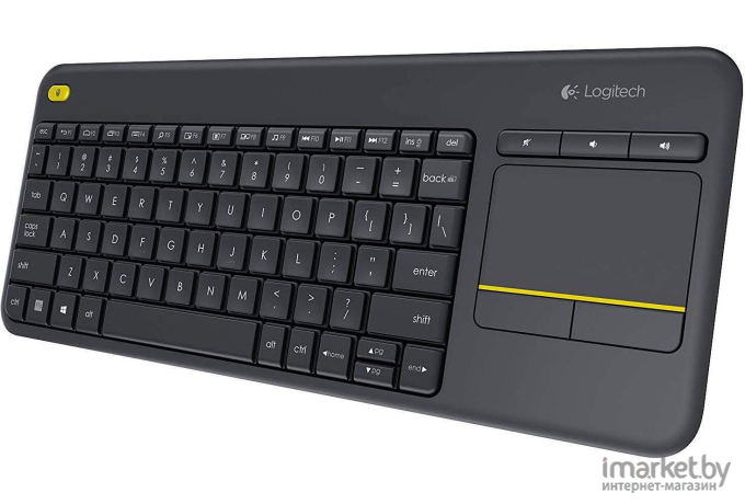 Клавиатура Logitech K400 Plus черный (920-007147)