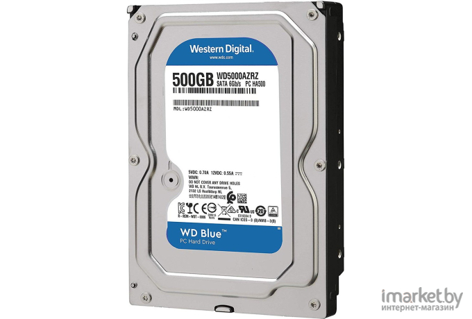 Жесткий диск WD blue 500GB (WD5000AZRZ)