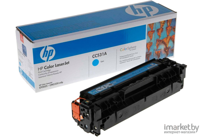Картридж для принтера HP CC531A