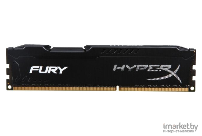 Оперативная память Kingston HyperX Fury Black 8GB DDR3 PC3-14900 (HX318C10FB/8)