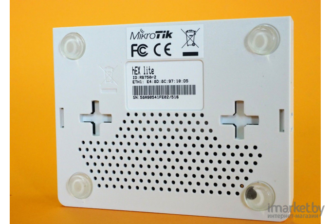 Маршрутизатор Mikrotik Hex Lite (RB750r2)