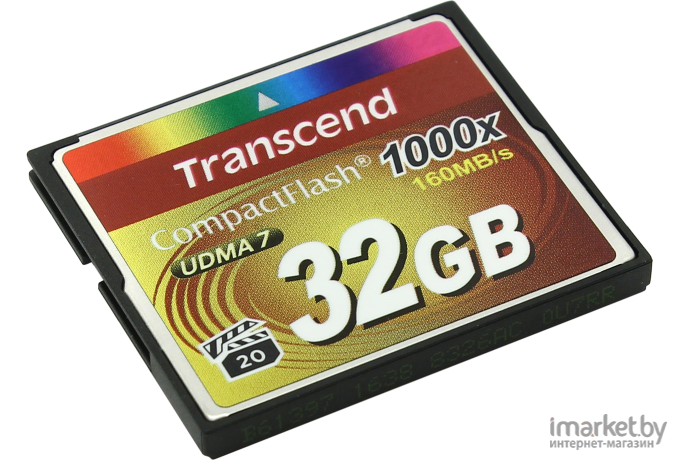 Карта памяти Transcend 1000x CompactFlash Ultimate 32GB (TS32GCF1000)