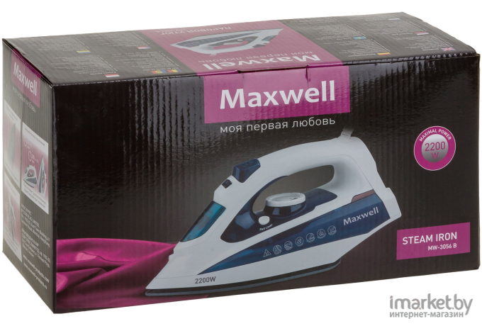 Утюг Maxwell MW-3056 B